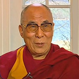 portrait de sa sainteté le 14ème dalai lama