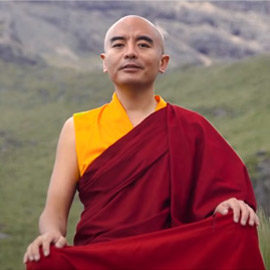 portrait de yongey mingyur rinpoche