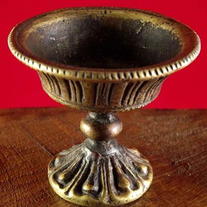 paire de lampes à beurre tibet