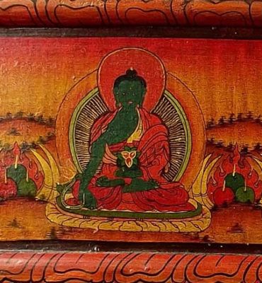 tableau des cinq dhyani bouddha