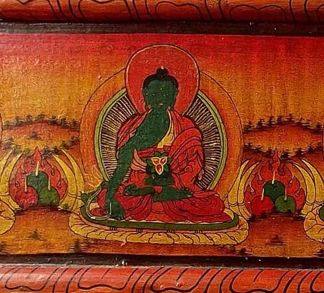 tableau des cinq dhyani bouddha