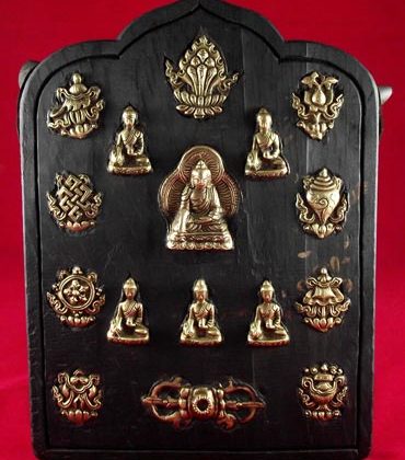 autel portatif ghau tibétain