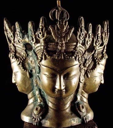 tête de vairocana sarvavid tibet