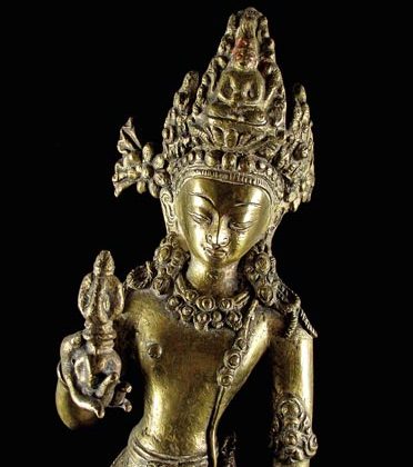 statuette de vajrasattva