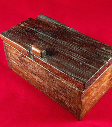 coffre indien en teck recyclé