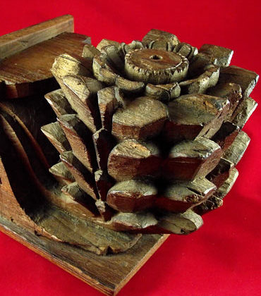 corbeaux indiens architecture colonnes