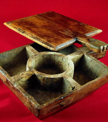 boite à épices carrée indienne