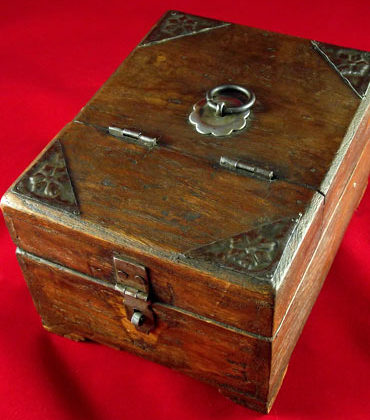 boite indienne de barbier