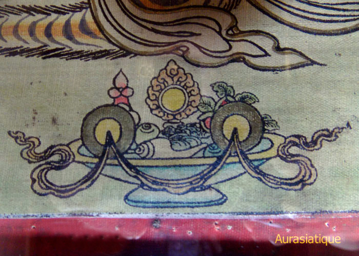 peinture tibétaine thangka samsara bhavacakra roue