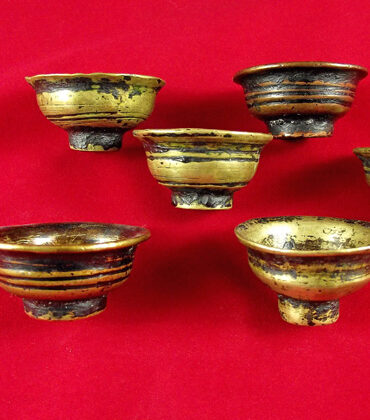 lampes à beurre tibetaines x6