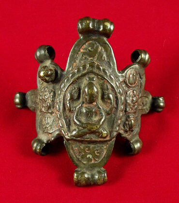 Amulette tibétaine 1 vue de face