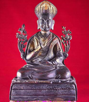 statue de rolpai dorje troisieme changkya hutuktu tibet