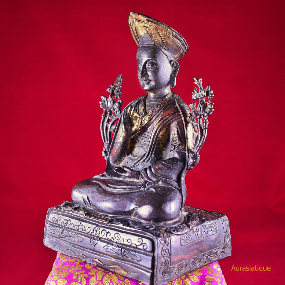statue de rolpai dorje troisieme changkya hutuktu tibet vue 2