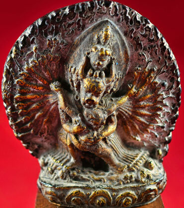 tsa tsa tibétaine de yamantaka