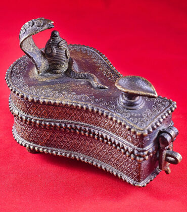 coffret indien à puja lingam vasuki