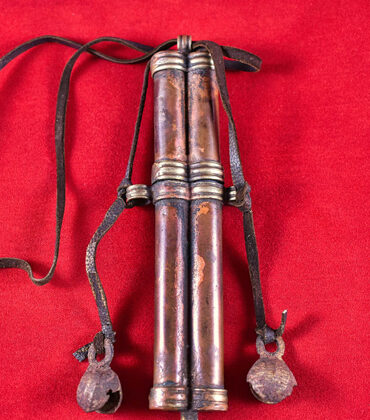 étui tibétain à aiguille khab ral