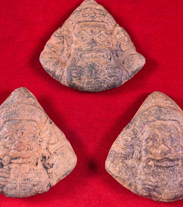 amulettes phra rahu x3 de Thaïlande