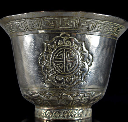 bol à thé tibet symbole shou