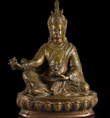 statue tibétaine de padmasambhava