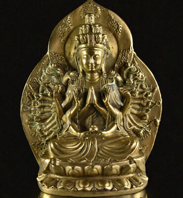 statuette d'avalokiteshvara