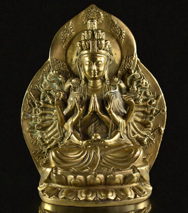 statuette d'avalokiteshvara